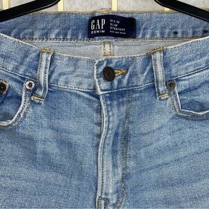 Men’s 31 X 32 GAP Blue Denim Jeans Slim Fit Straight Leg Pant